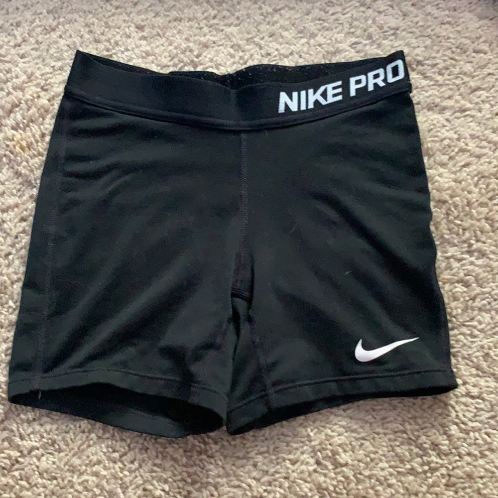 Nike pro shorts, size YL.